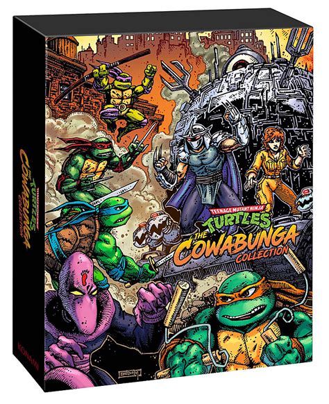 TMNT The Cowabunga Collection! - All of the classic Komani Arcade and ...