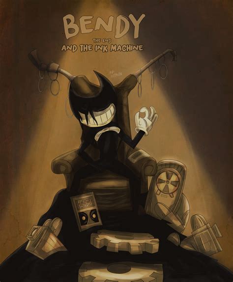 ArtStation - Bendy and the Ink Machine (The End)