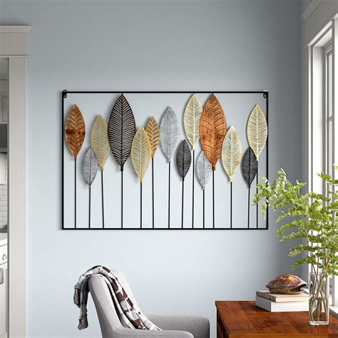 Andover Mills™ Wrought Iron Plants & Flowers Wall Decor & Reviews | Wayfair