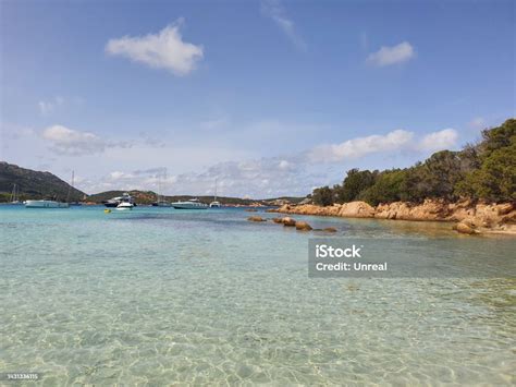 Pevero Beach The Most Famous Of All Porto Cervo Beaches Stock Photo ...