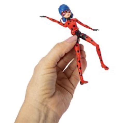 Miraculous Ladybug Lucky Charm 5" Super Poseable Action Figure by ...