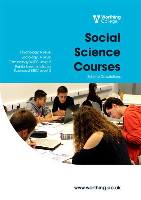 Social Science Courses by Worthing College - Issuu