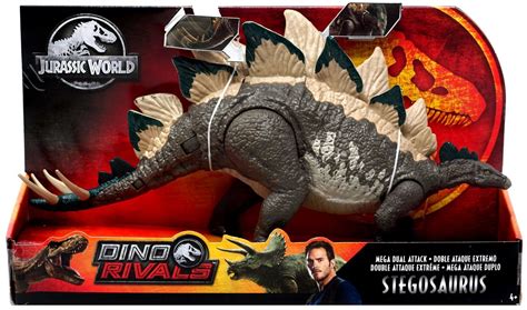 Jurassic World Fallen Kingdom Dino Rivals Stegosaurus Action Figure ...