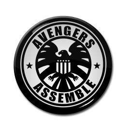 Avengers Assemble - Logo 1.5" Pin