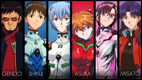 Neon Genesis Evangelion Characters List