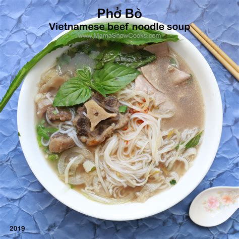 Homemade Pho Noodle Recipe – Mama Snow Cooks and More