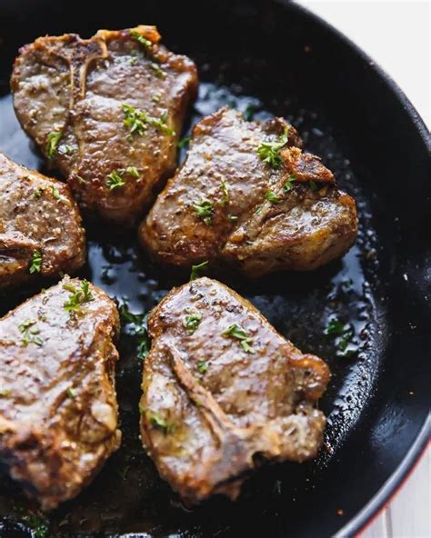 Lamb Loin Chops In The Oven - perfectly cooked, juicy and tender lamb ...