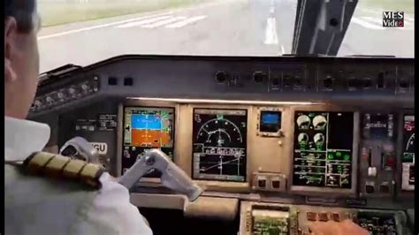 Aircraft Cockpit Takeoffs And Landings