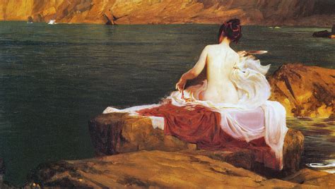 Herbert James Draper (1863 – 1920), "Calypso's isle" | Flickr