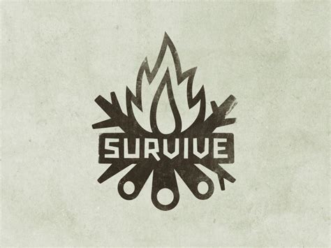 Final "Survive" Logo | Outdoor logos, Survival, Logos