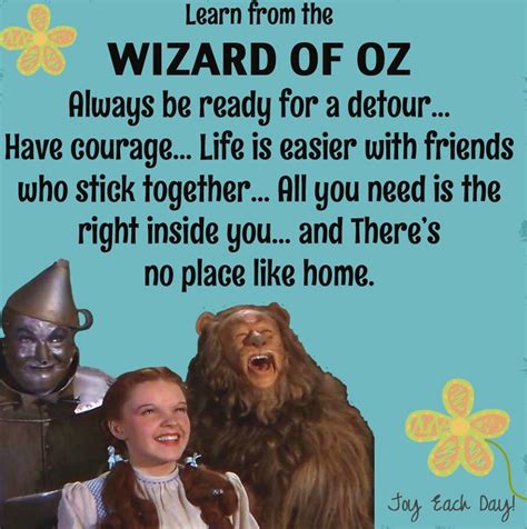 29+ Inspirational Wizard Of Oz Quotes