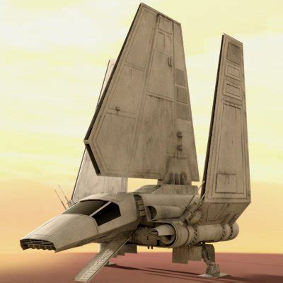 Star Wars Imperial Shuttle - Free 3D Model by dazinbane