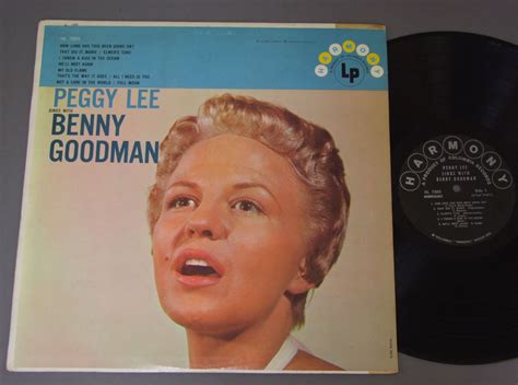 PEGGY LEE BENNY GOODMAN/PEGGY LEE SINGS WITH BENNY GOODMAN HL7005アナログ ...