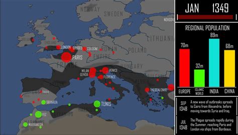 The Black Death Map