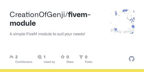 GitHub - CreationOfGenji/fivem-module: A simple FiveM module to suit ...