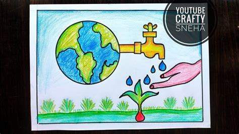 World Environment Day Drawing | Save Nature | Save Environment Poster ...