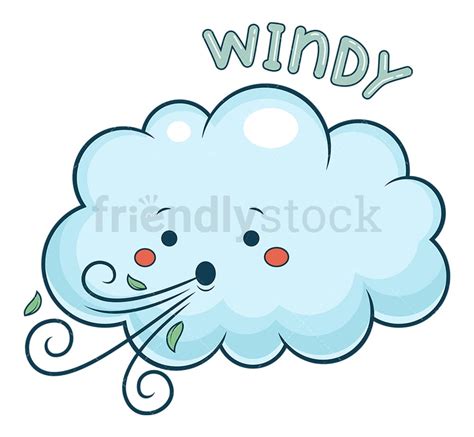 Windy Weather Clipart