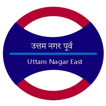 Uttam Nagar East Metro Station Route Map - Delhi Metro - YoMetro