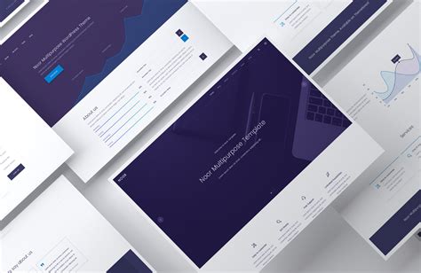 Clean Website Showcase Mockup - Free Download