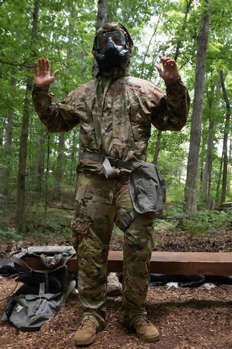 Practice makes perfect, 6th Regiment, Advanced Camp CBRN training ...