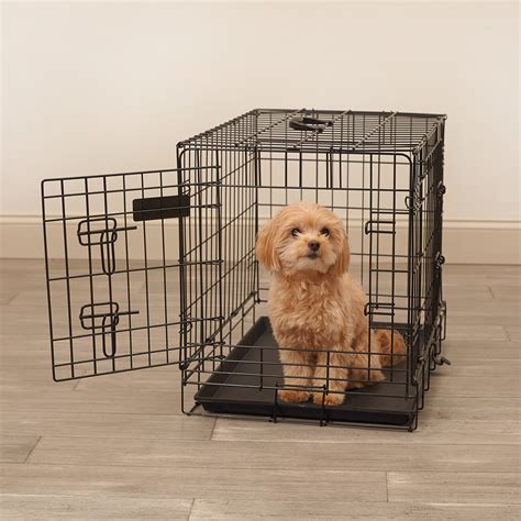 Small Wire Pet Crate - Pet Kennels, Crates, Playpens, Pet Sentinel Products