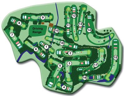 Castle Highlands Golf Course: Course Information: Layout