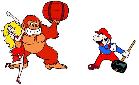 arcade Donkey Kong, Pauline, classic-colors Mario by Morbidly-Obtuse on ...