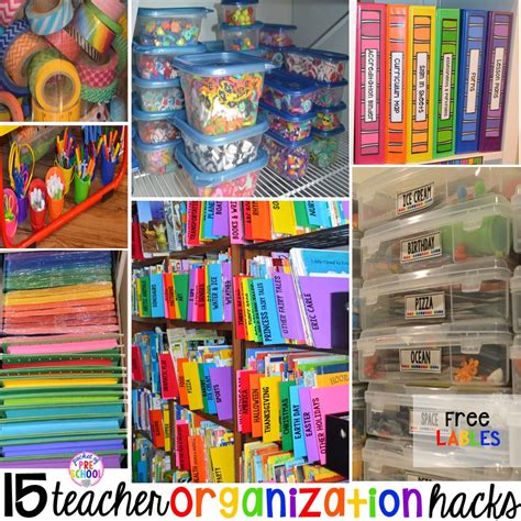 15 Classroom Organization Hacks - Pocket of Preschool