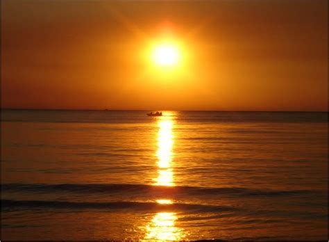 Peaceful sunset, sun, water, lovely, ocean, peaceful, sunset, sea, HD ...