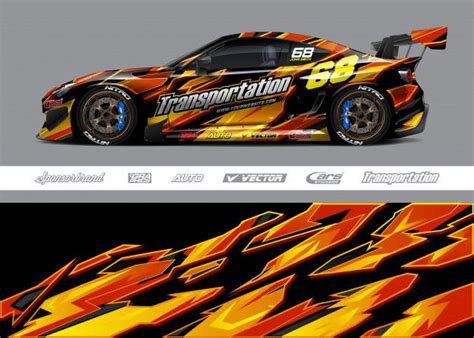 Race Car Wraps Designs