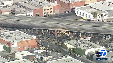 Cause of 10 Freeway fire in Los Angeles was arson, Newsom says - ABC7 ...