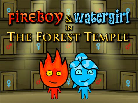 Fireboy and Watergirl 1 Forest Temple