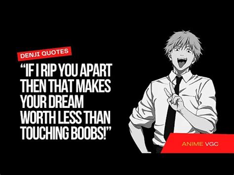 A Collection Of The Best Denji Quotes from Chainsaw Man - YouTube