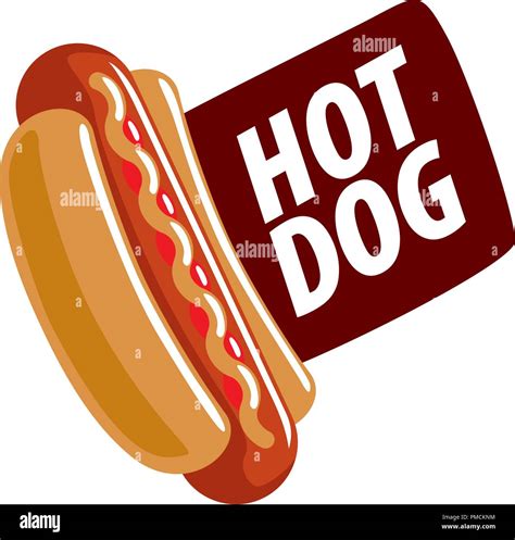 vector logo hot dog Stock Vector Image & Art - Alamy