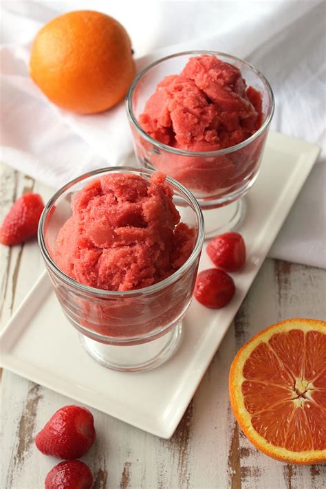 Strawberry-Orange Sorbet - Autoimmune Paleo