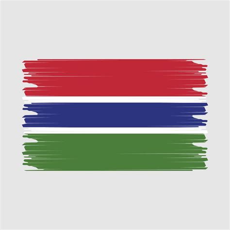 Gambia Flag Illustration 21940017 Vector Art at Vecteezy