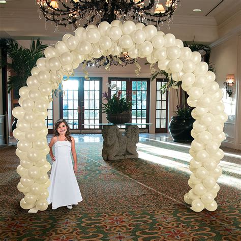 Balloon Frame Arch | Oriental Trading in 2021 | Wedding balloon ...