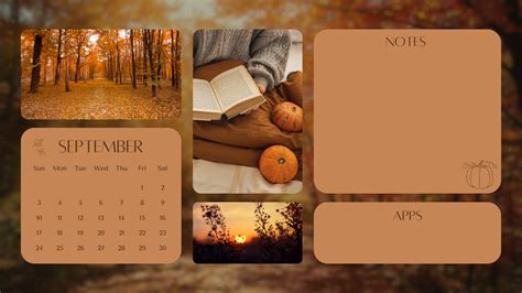 September Fall Desktop Wallpaper