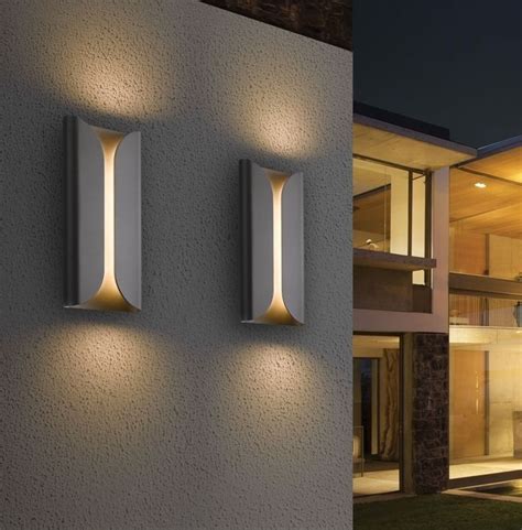 The 10 Best Collection of Contemporary Outdoor Wall Lighting Fixtures