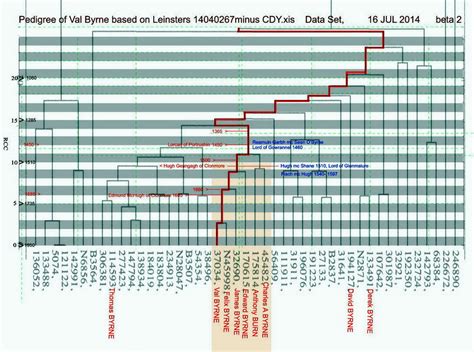 DNA ANALYSIS - BYRNE of CLONMORE