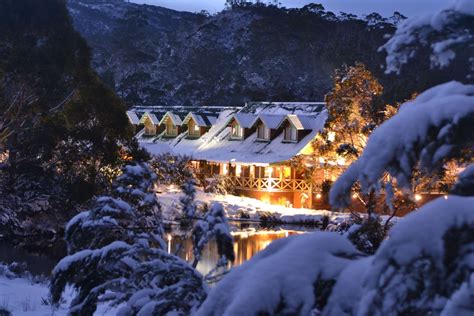 #australia #cradle mountain lodge #lodge #snow #tasmania #winter ...