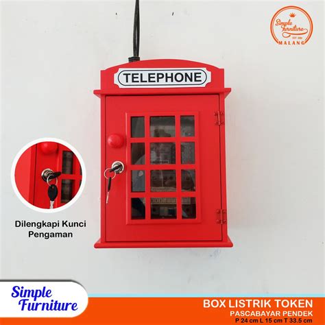 Jual Box meteran listrik prabayar token dan pascabayar pendek | Shopee ...