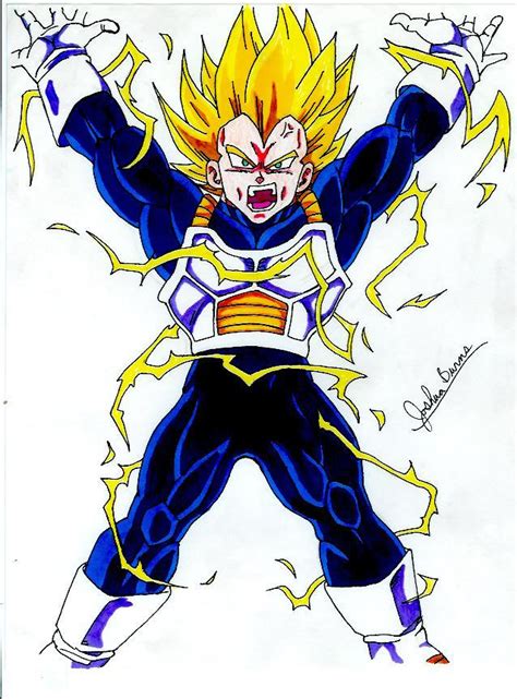 Vegeta: Final Flash by JBkioshin on DeviantArt