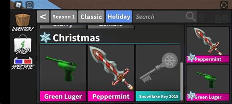 Trading green luger i use mm2 values : MurderMystery2