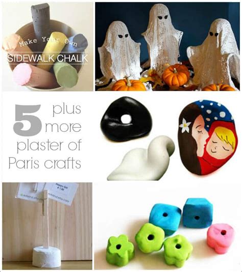 10 Fun Plaster of Paris Crafts to Try with your Kids