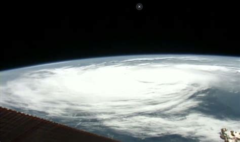 NASA releases footage from the ISS of Hurricane Idalia - Space News ...