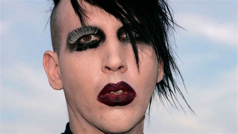 Here's What Marilyn Manson Really Looks Like Without Makeup