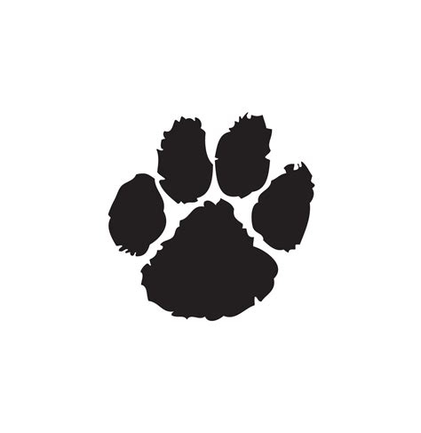 Dog paw print clip art free dog clipart - Clipartix