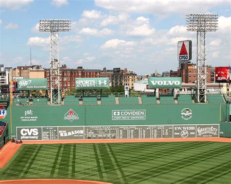 Fenway Park Green Monster 1 Photograph by Kathy Hutchins - Pixels