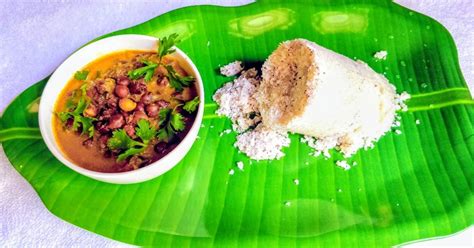 Kerala Rice Puttu With Kadala Curry Recipe by Jayanthy Asokan - Cookpad ...